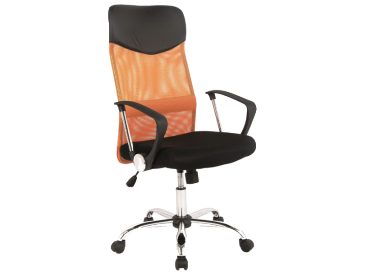 Крісло Signal Q-025 Помаранчевий/Чорний